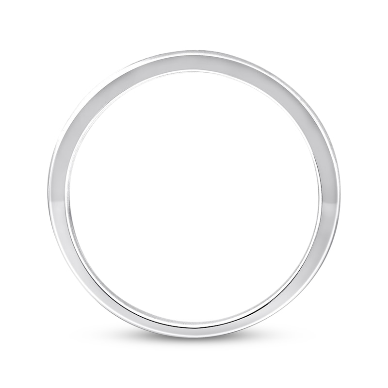 Main Image 3 of Previously Owned Diamond Anniversary Band 1/4 ct tw Round-Cut 10K White Gold Size 10