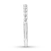 Thumbnail Image 2 of Previously Owned Diamond Anniversary Band 1/3 ct tw Round-cut 10K White Gold - Size 4.5