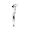 Thumbnail Image 2 of Previously Owned Diamond Anniversary Band 1/4 ct tw Round-cut 10K White Gold Size 9.75
