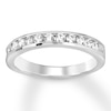 Thumbnail Image 0 of Previously Owned Diamond Band 1/2 ct tw 10K White Gold - Size 4.5