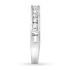 Thumbnail Image 2 of Previously Owned Diamond Band 1/2 ct tw 10K White Gold - Size 4.5
