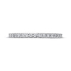 Thumbnail Image 3 of Previously Owned Diamond Anniversary Ring 1/6 ct tw Round-Cut 10K White Gold - Size 4