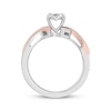 Thumbnail Image 3 of Previously Owned Diamond Ring 1/5 ct tw 10K Rose Gold Sterling Silver Size 9.25