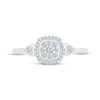 Thumbnail Image 2 of Previously Owned Heart Diamond Ring 1/6 ct tw 10K White Gold - Size 9.75