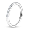 Thumbnail Image 2 of Previously Owned THE LEO Diamond Anniversary Ring 3/8 ct tw Round-cut 14K White Gold - Size 4