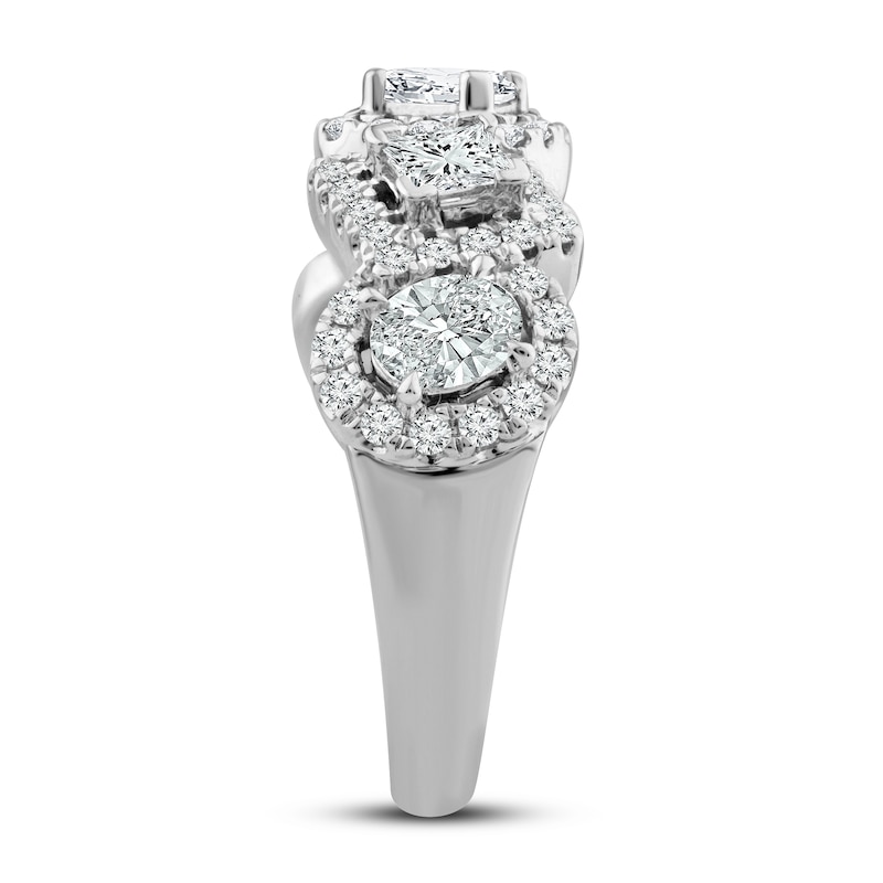 Main Image 2 of Previously Owned Diamond Ring 1-3/4 ct tw 10K White Gold Size 9.5