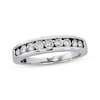 Thumbnail Image 1 of Previously Owned Wedding Band 5/8 cttw Round-cut 14K White Gold Size 4.75