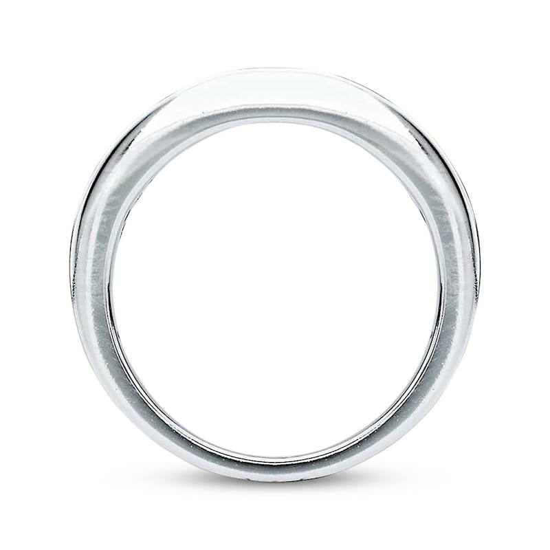 Main Image 3 of Previously Owned Wedding Band 5/8 cttw Round-cut 14K White Gold Size 4.75