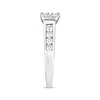 Thumbnail Image 2 of Previously Owned Diamond Engagement Ring 1 ct tw Round-cut 14K White Gold - Size 9.5