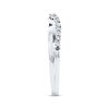 Thumbnail Image 3 of Previously Owned Diamond Wedding Band 1/4 ct tw Round-cut 14K White Gold - Size 4.75