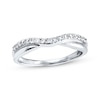 Thumbnail Image 1 of Previously Owned Diamond Wedding Band 1/4 ct tw Round-cut 14K White Gold Size 9.75