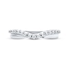 Thumbnail Image 4 of Previously Owned Diamond Wedding Band 1/4 ct tw Round-cut 14K White Gold Size 9.75