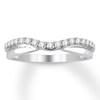 Thumbnail Image 1 of Previously Owned Diamond Enhancer Ring 1/10 ct tw 14K White Gold Size 4.25