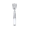 Thumbnail Image 2 of Previously Owned THE LEO Diamond 3-Stone Engagement Ring 1 ct tw Princess-cut 14K White Gold - Size 4.5