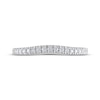 Previously Owned Adrianna Papell Wedding Band 1/5 ct tw 14K White Gold