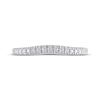 Previously Owned Adrianna Papell Wedding Band 1/5 ct tw 14K White Gold