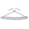 Thumbnail Image 1 of Previously Owned Diamond Link Bolo Bracelet 1/10 ct tw Round-cut Sterling Silver
