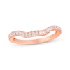 Thumbnail Image 1 of Previously Owned Diamond Wedding Band 1/5 ct tw Round-cut 14K Rose Gold