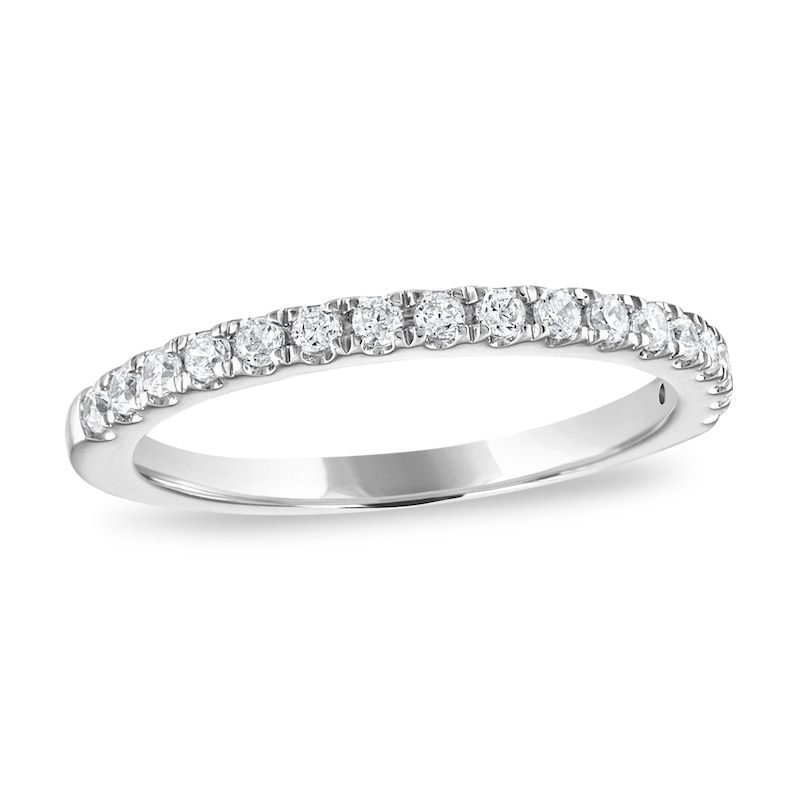 Main Image 1 of Previously Owned Diamond Wedding Band 1/4 ct tw 14K White Gold