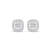 Thumbnail Image 2 of Previously Owned Stud Earrings 1/4 ct tw Round-cut Diamond Sterling Silver