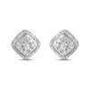 Thumbnail Image 1 of Previously Owned Diamond Stud Earrings 1/2 ct tw 10K White Gold
