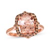 Thumbnail Image 1 of Previously Owned Le Vian Morganite Ring 1/3 ct tw Diamonds 14K Strawberry Gold