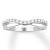 Thumbnail Image 1 of Previously Owned Diamond Enhancer Ring 1/10 ct tw 14K White Gold