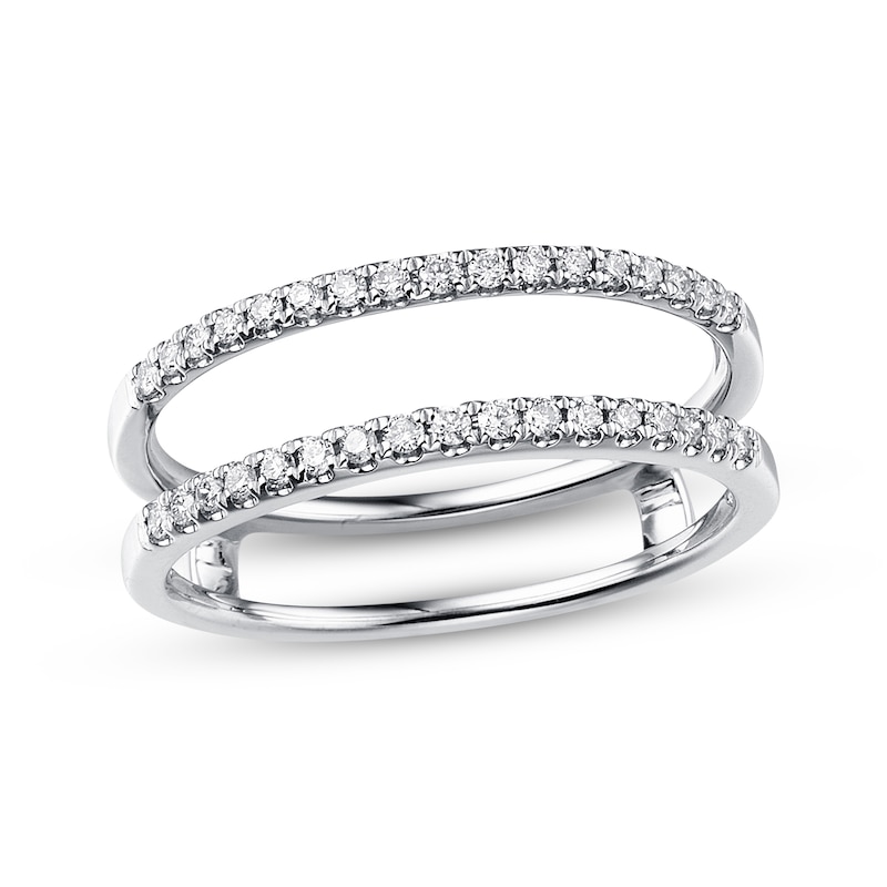 Main Image 1 of Previously Owned Diamond Enhancer Ring 1/4 ct tw Round-cut 14K White Gold