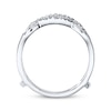 Thumbnail Image 1 of Previously Owned Diamond Enhancer Ring 1/5 ct tw Round-cut 14K White Gold