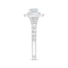 Thumbnail Image 2 of Previously Owned THE LEO First Light Diamond Engagement Ring 1 ct tw Round-cut 14K White Gold
