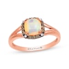 Previously Owned Le Vian Opal Ring 1/10 ct tw Diamonds 14K Strawberry Gold