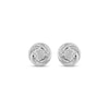 Thumbnail Image 1 of Previously Owned Diamond Earrings 1/10 ct tw Round-cut Sterling Silver