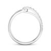 Thumbnail Image 3 of Previously Owned Love + Be Loved Diamond Ring 1/4 ct tw Round Sterling Silver - Size 7