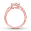 Thumbnail Image 3 of Previously Owned Ever Us Two-Stone Diamond Ring 1 ct tw Round 14K Rose Gold