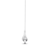 Thumbnail Image 3 of Previously Owned Love + Be Loved Diamond Necklace 1/2 ct tw 10K White Gold 18"