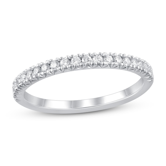 Previously Owned Diamond Wedding Band 1/4 ct tw 14K White Gold