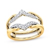 Thumbnail Image 0 of Previously Owned Diamond Enhancer Ring 3/8 ct tw Round-cut 14K Two-Tone Gold