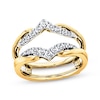 Thumbnail Image 1 of Previously Owned Diamond Enhancer Ring 3/8 ct tw Round-cut 14K Two-Tone Gold