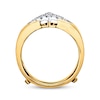 Thumbnail Image 1 of Previously Owned Diamond Enhancer Ring 3/8 ct tw Round-cut 14K Two-Tone Gold