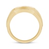 Thumbnail Image 3 of Previously Owned Men's Diamond Wedding Ring 1/2 ct tw Round-cut 10K Yellow Gold