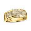 Thumbnail Image 1 of Previously Owned Men's Band 1/2 ct tw Diamonds 10K Yellow Gold