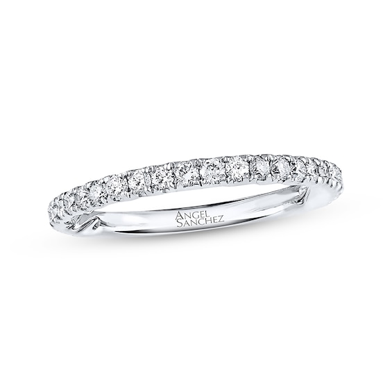 Previously Owned Angel Sanchez Band 3/8 ct tw Diamonds 14K White Gold