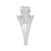 Previously Owned Diamond Engagement Ring 1 ct tw Princess & Round 10K White Gold