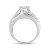Previously Owned Diamond Engagement Ring 1 ct tw Princess & Round 10K White Gold
