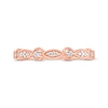 Previously Owned Adrianna Papell Diamond Wedding Band 1/10 ct tw 14K Rose Gold