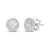 Thumbnail Image 1 of Previously Owned Neil Lane Designs Diamond Stud Earrings 1/2 ct tw 14K White Gold