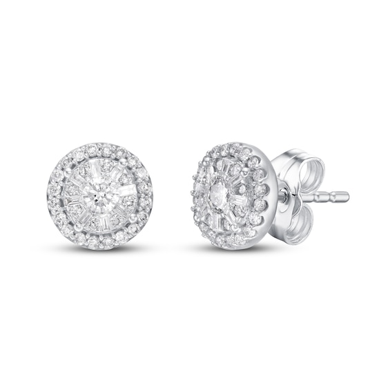 Previously Owned Neil Lane Designs Diamond Stud Earrings 1/2 ct tw 14K White Gold