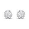 Thumbnail Image 3 of Previously Owned Neil Lane Designs Diamond Stud Earrings 1/2 ct tw 14K White Gold