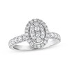 Thumbnail Image 0 of Previously Owned Diamond Engagement Ring 3/4 ct tw Round-cut 14K White Gold