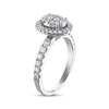 Previously Owned Diamond Engagement Ring 3/4 ct tw Round-cut 14K White Gold